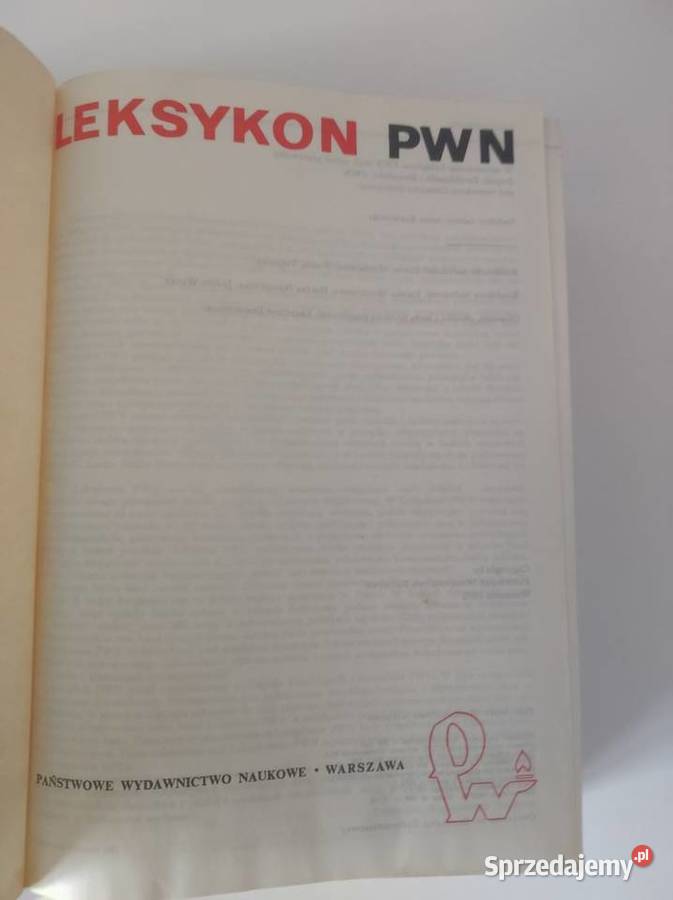 prl vintage retro kolekcjonerski Leksykon PWN Kielce