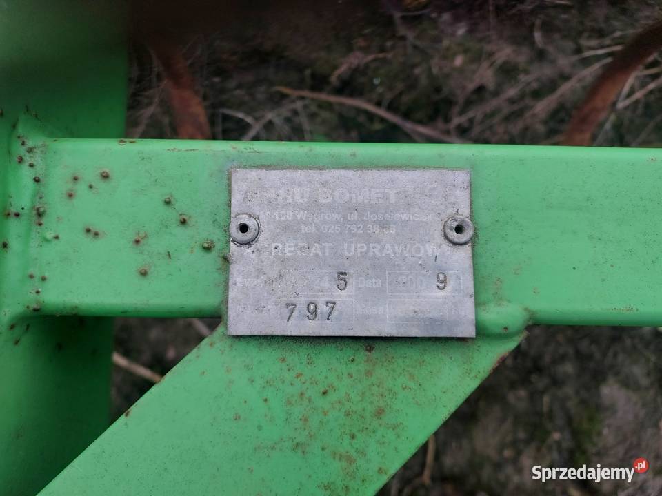 Agregat uprawowy BOMET 27m kultywator Jarocin