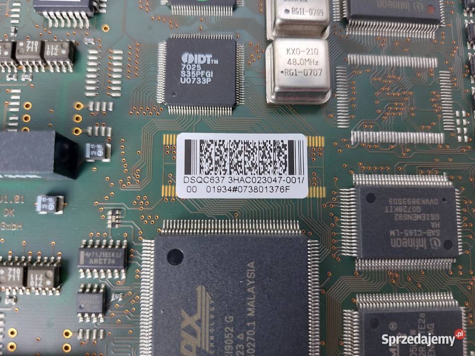 ABB DSQC 637 3HAC023047001 Profibus DP Adapter