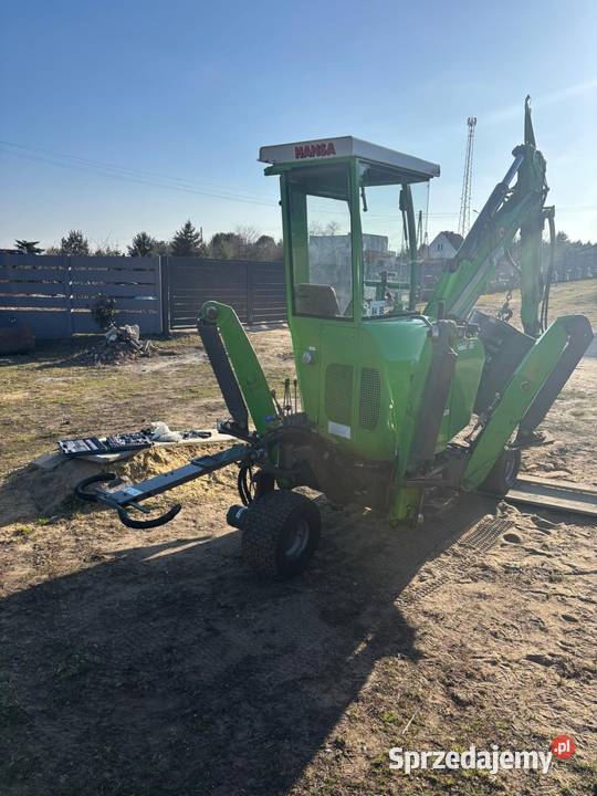 Mini Koparka specjalistyczna cmentarna Hansa APZ Koronowo