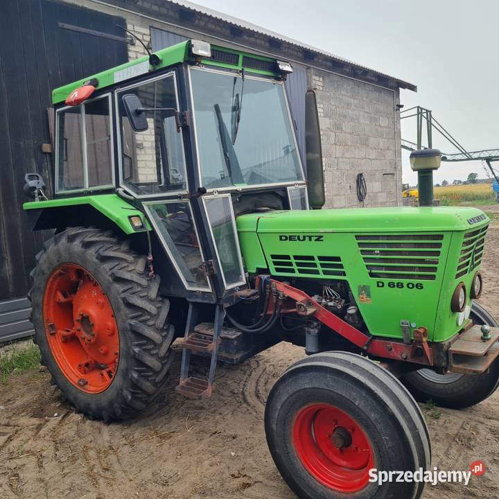 Ciągnik DEUTZ 6806 z turem Kuski