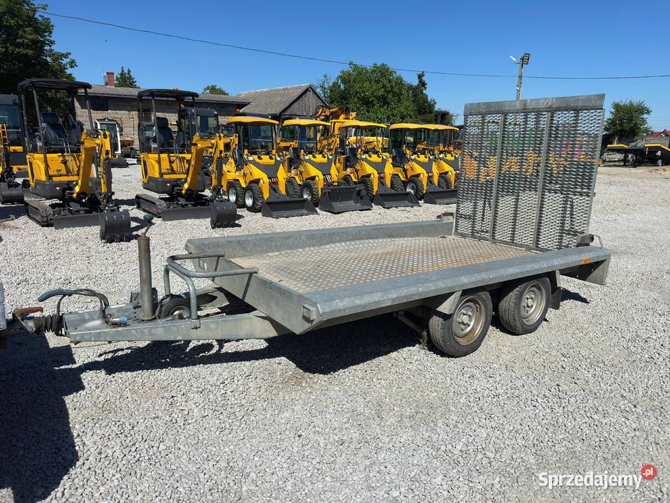 Przyczepka Laweta do Minikoparki HAPERT BV 2700 lawety łódzkie sprzedam