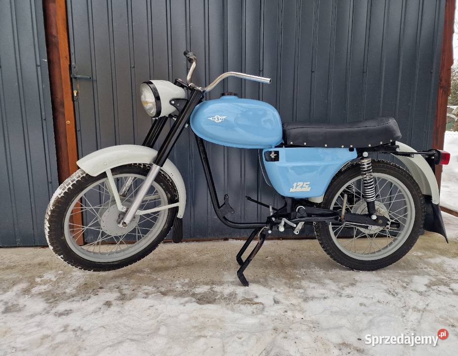 Wsk 125 m06b3 1975r Motocykle, skutery, quady lubelskie Wola Uhruska