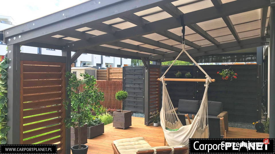 Całoroczna pergola tarasowa zadaszenia tarasu Szczecin