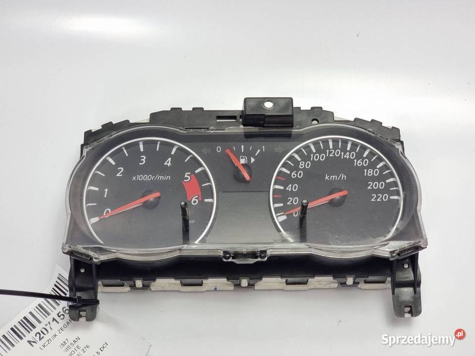 LICZNIK ZEGAR NISSAN NOTE BH53E Lipno