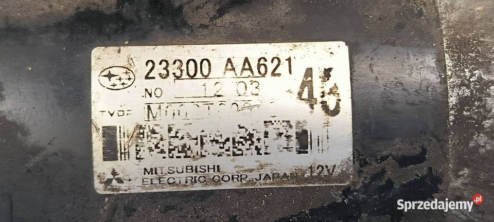 ROZRUSZNIK SUBARU FORESTER 23300AA621