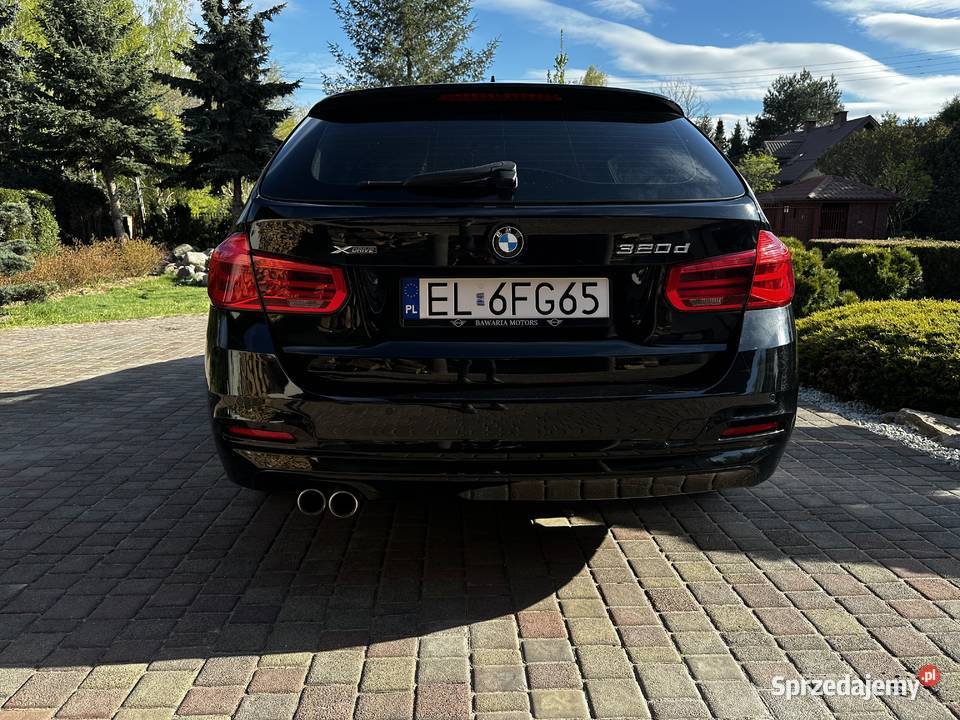 BMW 320d xDrive Touring Automat NAVI LED 4x4 230 napęd 4x4 łódzkie Łódź