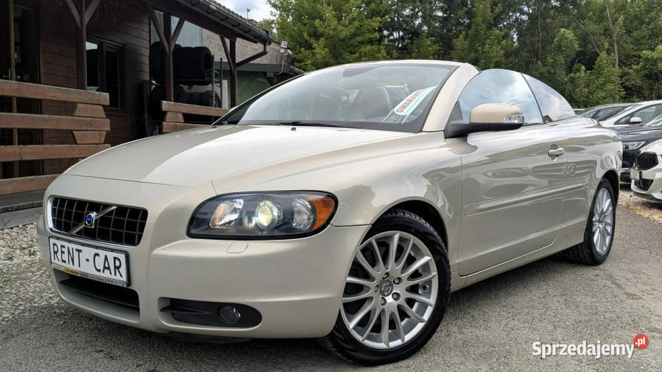 Volvo C70 20D136OPŁACONYBezwypadkowy Klimatronik reflektory ksenonowe śląskie