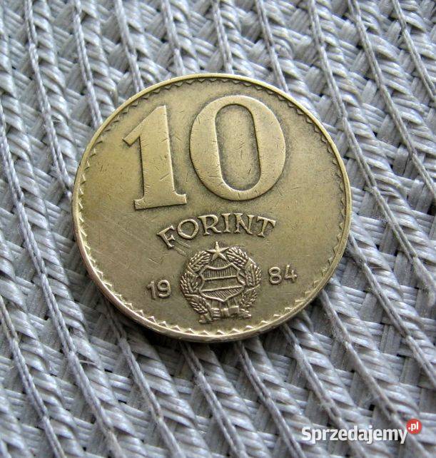 Węgry 10 Forint 1984r Numizmatyka