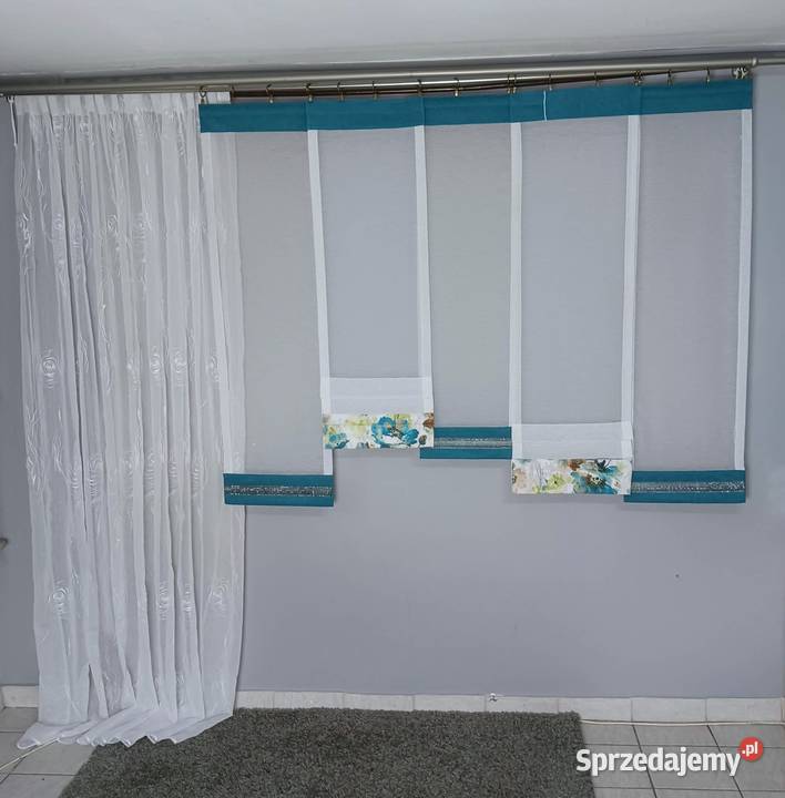 Firany komplet balkonowy na karnisz do 250 Częstochowa