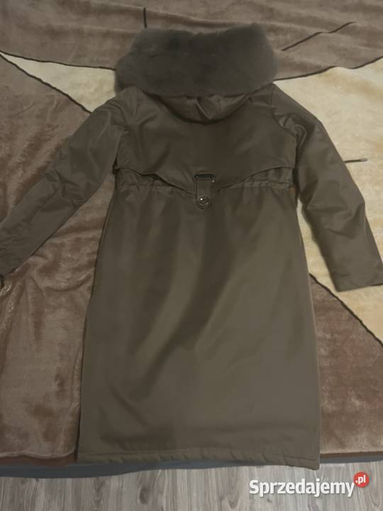 Zimowa Kurta damska Parka brązowa Rozmiar 38(M) Jarosław