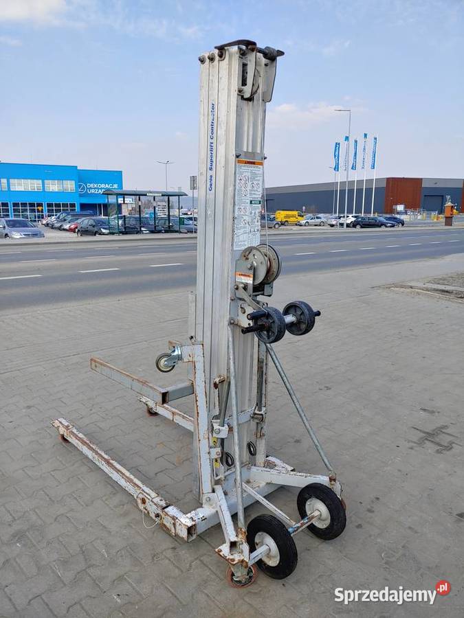 Podnośnik towarowy montażowy GENIE SLC 18 FVAT