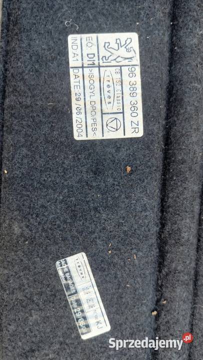 Roleta półka tył Peugeot 307 SW Bydgoszcz