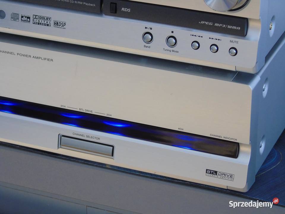 Kenwood MAX7 i CAX7 pilot amplituner z CD AUX