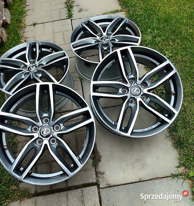 Alufelgi 18 5x1143 Brock Lexus Renault Toyota podkarpackie Lubenia