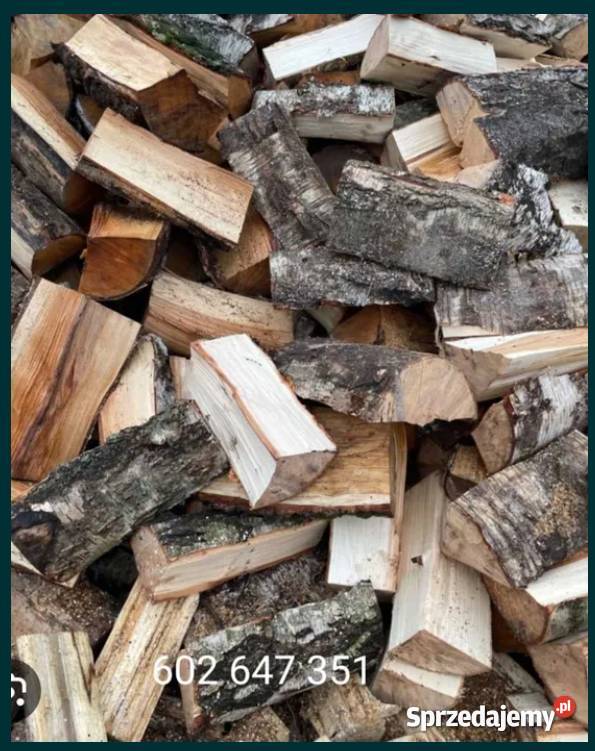 Drewno kominkowe dąb brzoza buk lubelskie sprzedam