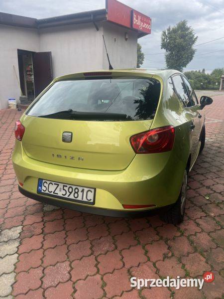 Seat Ibiza 2009 12 benzyna benzyna Częstochowa sprzedam