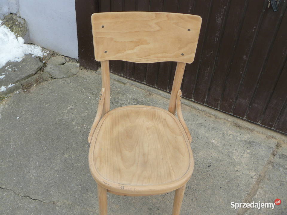 Stare krzesła gięte sygnowane Bondyrz