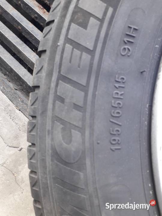 Dwie opony lato Michelin 195 65 15 2017 15cale Parszów