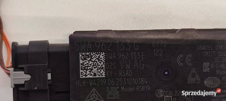 SKODA SUPERB 4 WZMACNIACZ ANTENY 5WA962133G dolnośląskie