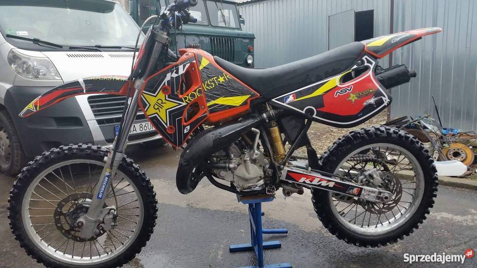 Ktm egs 125 45 sprawny zadbanyzamiana podkarpackie Lesko
