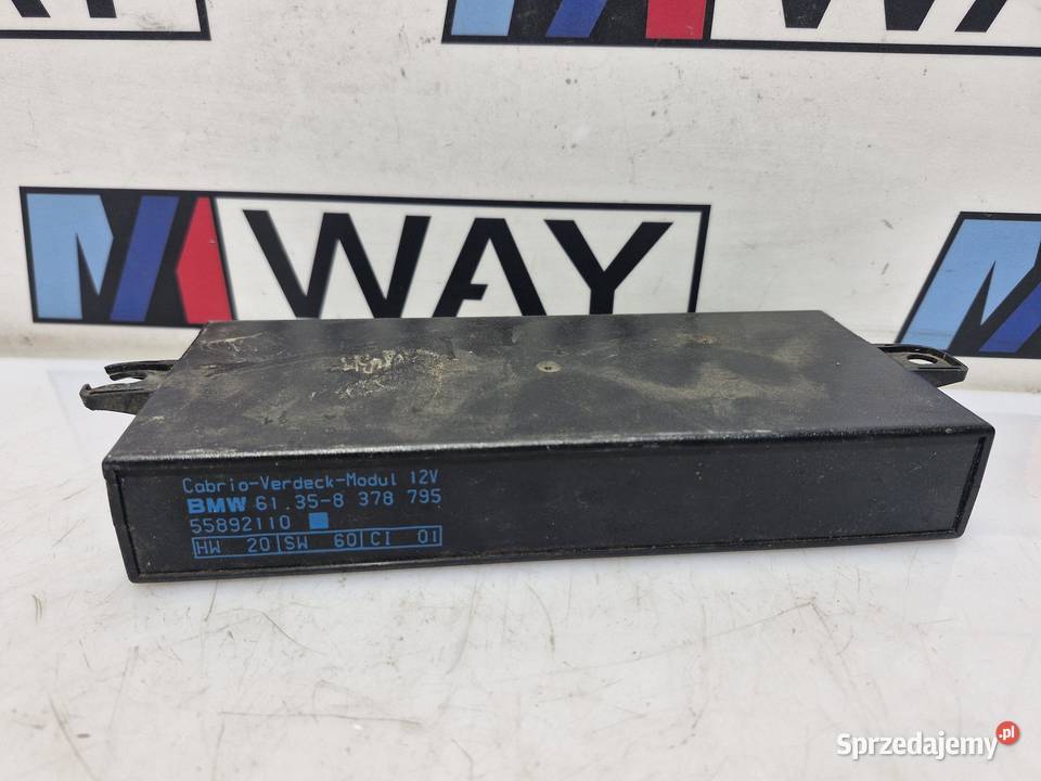 BMW E36 MODUŁ STEROWNIK SZYBERDACHU 8378795 sprzedam