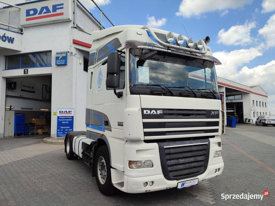 DAF FT 105480 XF Silnik i skrzynia remoncie w centralny zamek Mogilany