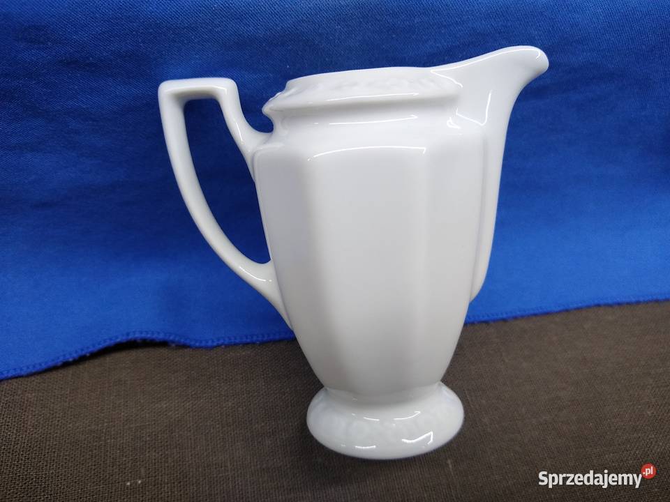 Mlecznik Rosenthal Biała Maria espresso Porcelana i szkło wielkopolskie Kalisz