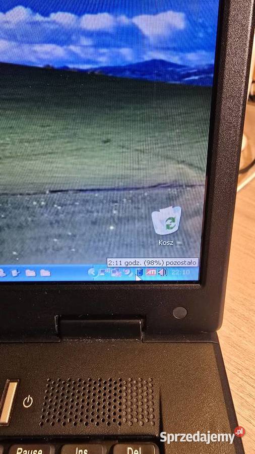 Laptop retro Fujitsu Siemens Orginalny XP dysk Ozimek