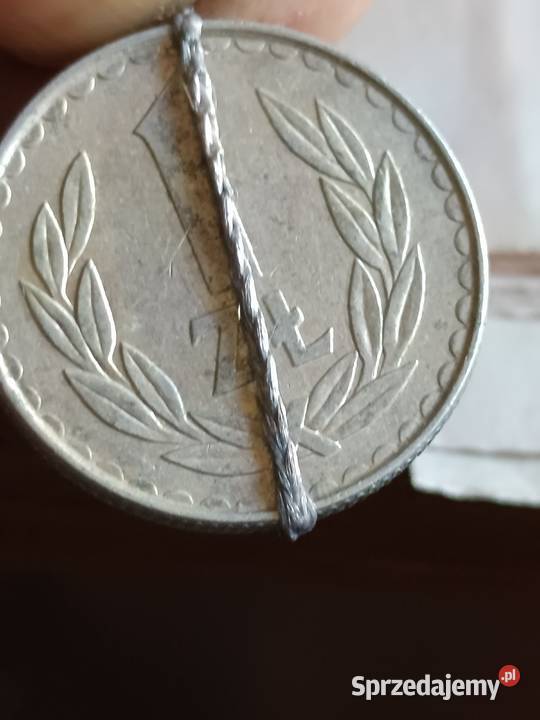 Sprzedam monetę 1 zloty 1985 r lekka skrętka Chełm