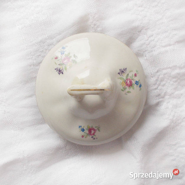 retro przykrywka do dzbanka vintage pokrywka do