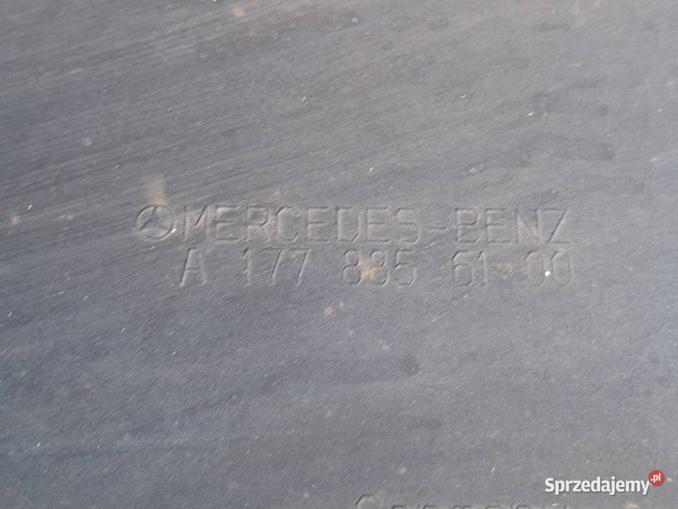 MERCEDES AKLASA W177 AMG ZDERZAK PRZÓD PRZEDNI Zderzaki Bieleń