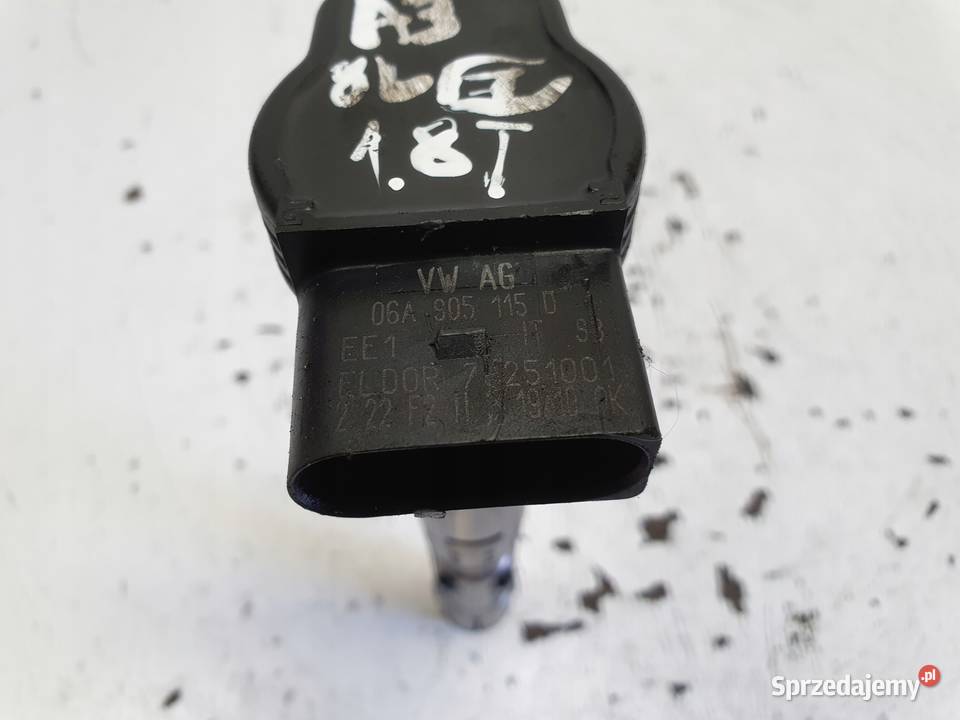 CEWKA ZAPŁONOWA Audi A3 8L 18 T turbo 06A905115D Pozostałe lubelskie Chełm