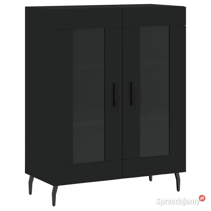 Szafka czarna 695x34x90 materiał drewnopochodny Warszawa
