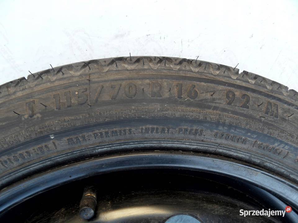 OPEL VECTRA C koło dojazdowe 1157016 92M 5x110 świętokrzyskie