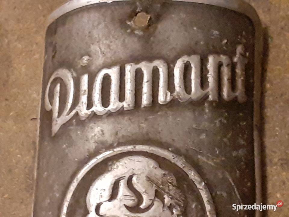 Emblemat znaczek tabliczka rowerowa Diamant Chorzów