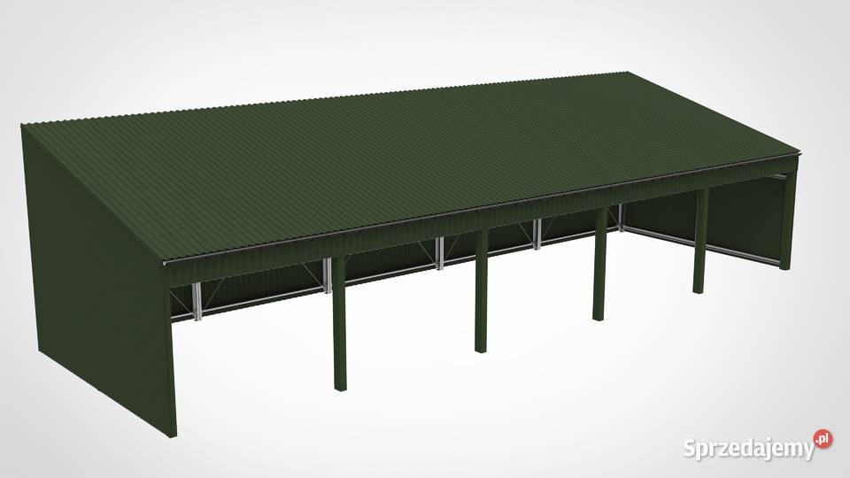 Wiata otwarta stalowa jednospadowa blaszana Grodzisk Mazowiecki