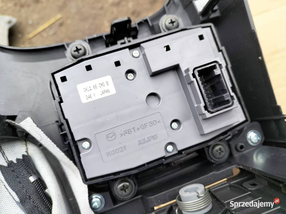 MAZDA 6 GJ 20131018 PANEL RADIA NAWIGACJI osobowe Kamień-Kolonia