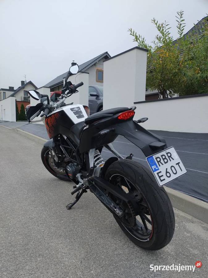 Motor KTM DUKE 125 20500km Brzozów