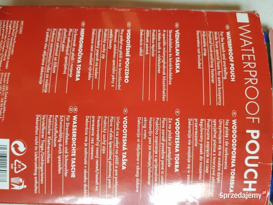 wodoszczelna wodoodporna saszetka etui pokrowiec Uniseks Kielce