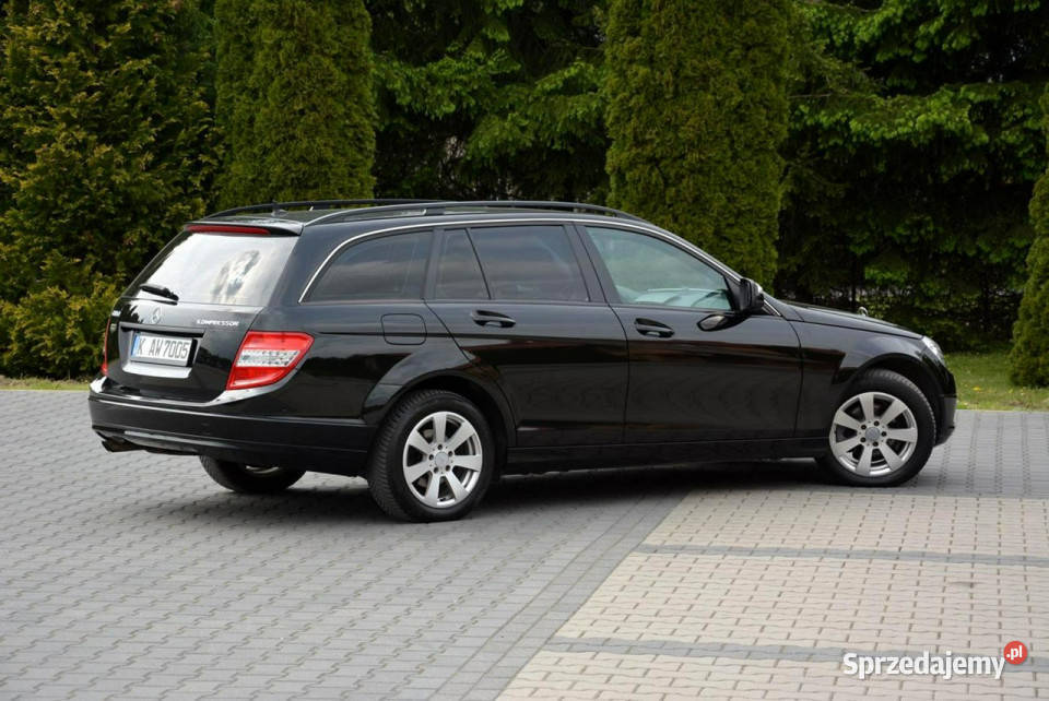 Mercedes C 180 18Kompressor Xenon elfotele centralny zamek Ostrów Mazowiecka