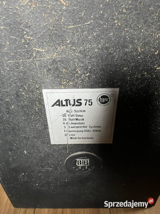 kolumny Altus Tonsil 75 140 części śląskie Katowice