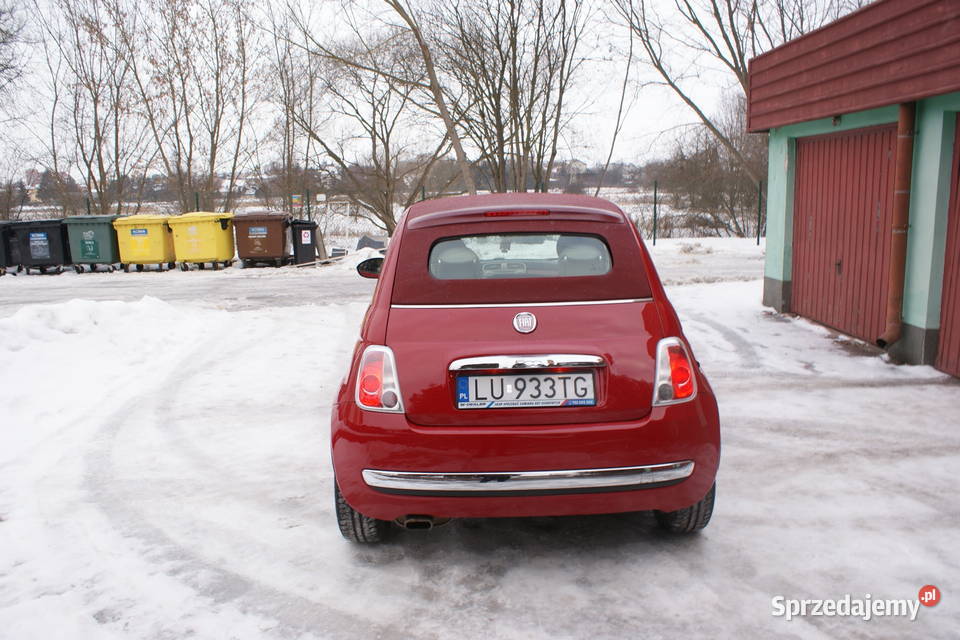 Fiat 500 Cabrio 13 Super Stan Możliwa Zamiana 205000km Białystok sprzedam