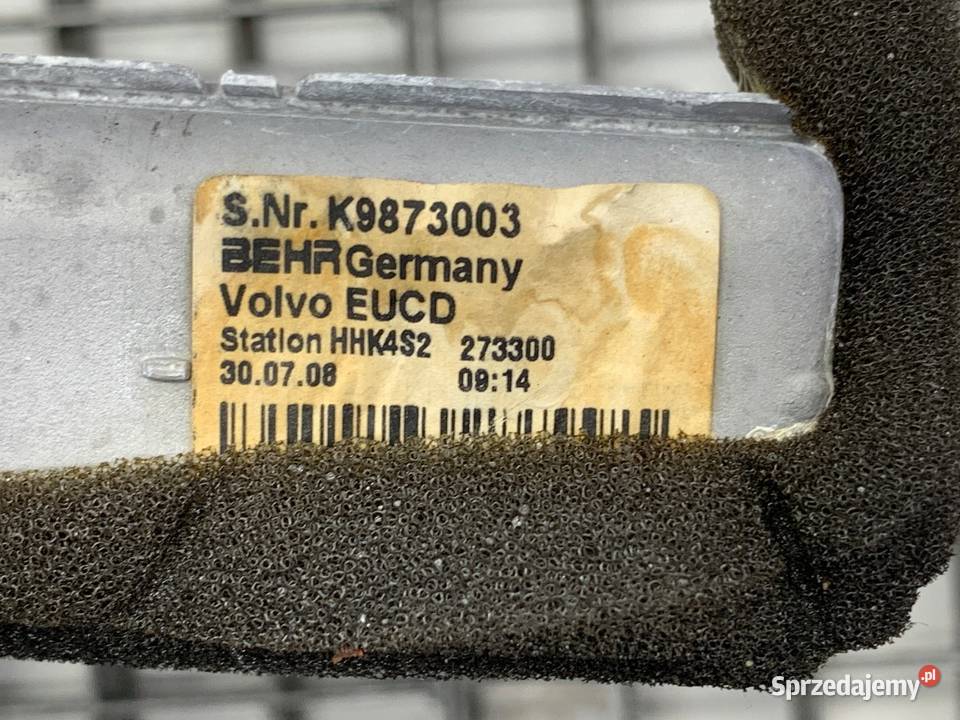 NAGRZEWNICA VOLVO V70 III K9873003 Kombi 0716