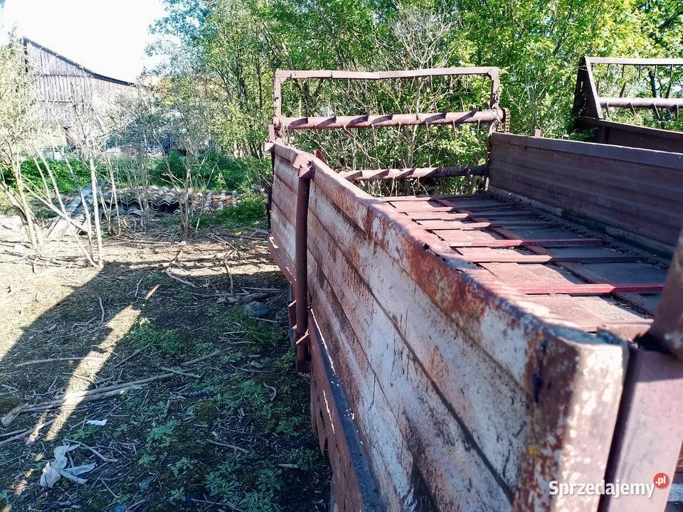Rozrzutnik obornika polski 2 sztuki 2 osiowy