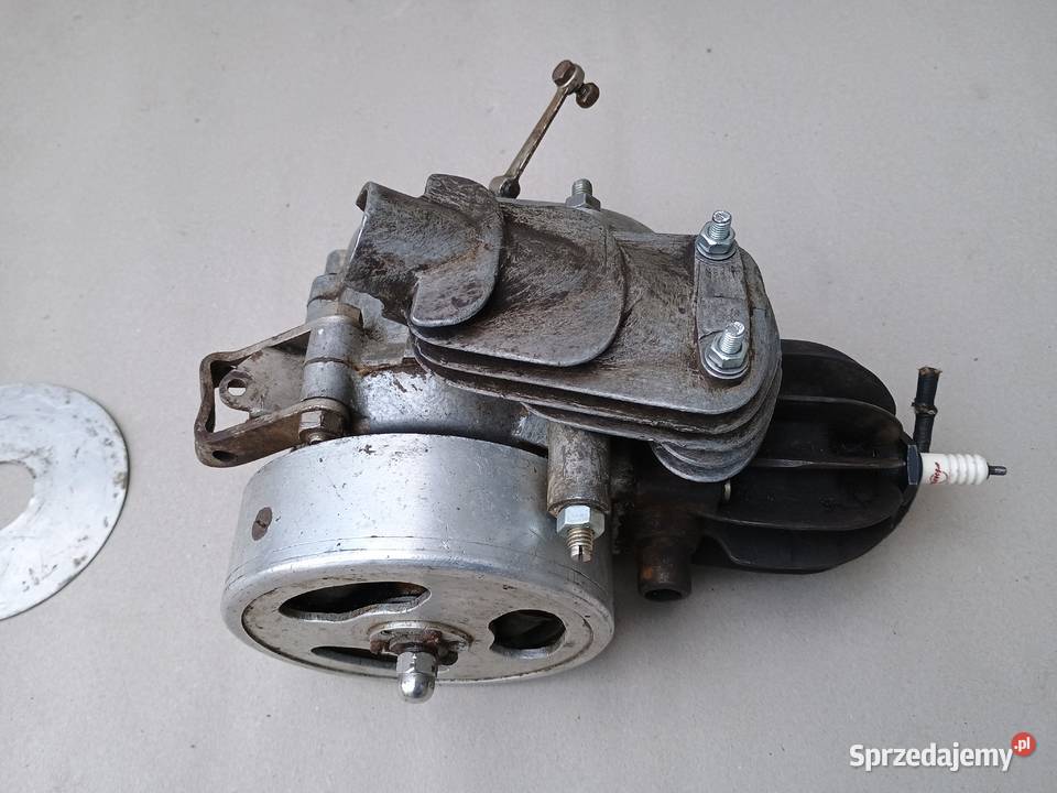 Nsu Motosulm silnik rowerowy lata 30te zabytkowy Kurzętnik