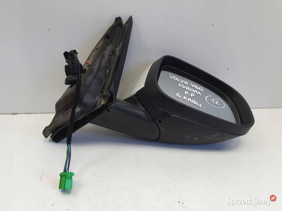 LUSTERKO PRAWE PASAŻERA Volvo S60 II V60 1018r Rudka