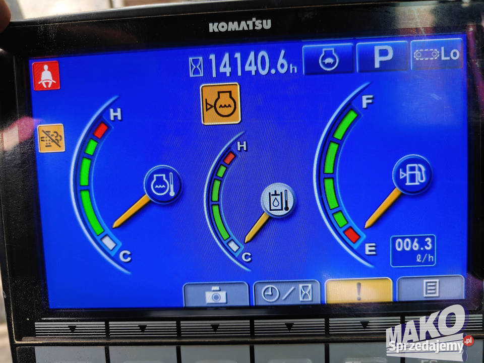 Komatsu PC290LC10 PC290LCD Łyżka w Liebherr CAT Koparki Ostrowiec Świętokrzyski