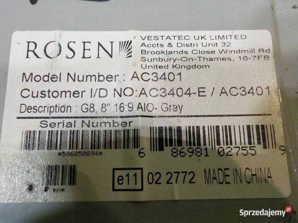 MITSUBISHI OUTLANDER II 08r wyswietlacz DVD Suków