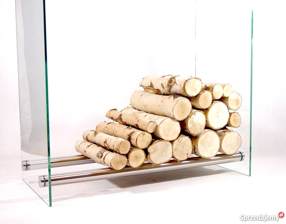 Stojak Pojemnik na drewno kominkowe DUŻY Kraków